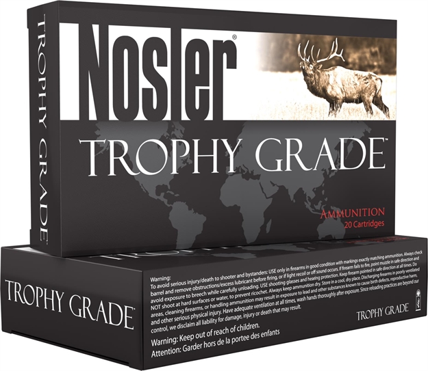Picture of Nosler 60065 Trophy Grade  300Rum 180Gr Nosler Accubond 20 Per Box/10 Case 054041600651
