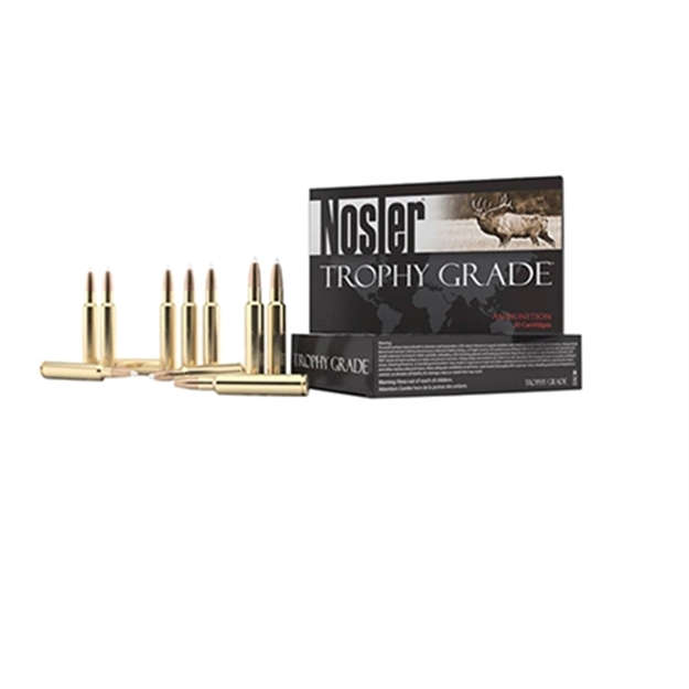 Picture of Nosler Trophy Grade Rifle Ammo, 300 Wsm 180Gr E-Tip (20 Ct.)