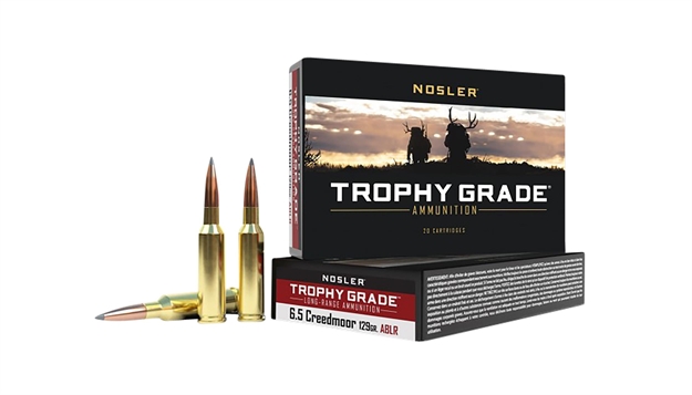 Picture of  Nosler 60091 Trophy Grade Long-Range 6.5Creedmoor 129Gr Nosler Spitzer Accubond Long Range 20 Per Box/10 Case