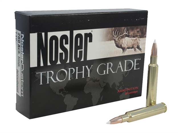 Picture of Nosler 60125 Trophy Grade Long-Range 270Win 150Gr Nosler Spitzer Accubond Long Range 20 Per Box/10 Case 054041601252 -