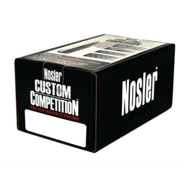 Picture of  Nosler 26725 Custom Competition 6.5Creedmoor 140Gr Hollow Point Boat Tail 100/Box