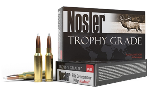 Picture of  Nosler 60080 Trophy Grade  6.5Creedmoor 140Gr Nosler Accubond 20 Per Box/10 Case