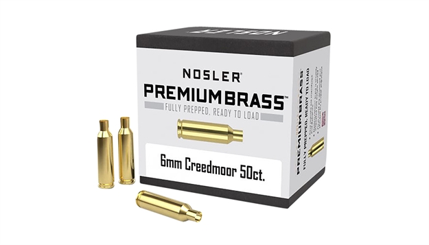 Picture of  Nosler 10229 Premium Brass Unprimed Cases 6Mmcreedmoor Rifle Brass 50/Box 054041102292