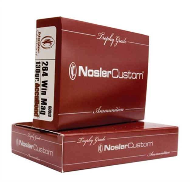 Picture of Nosler 60019 Trophy Grade  264Winmag 130Gr Nosler Accubond 20 Per Box/10 Case 054041600194