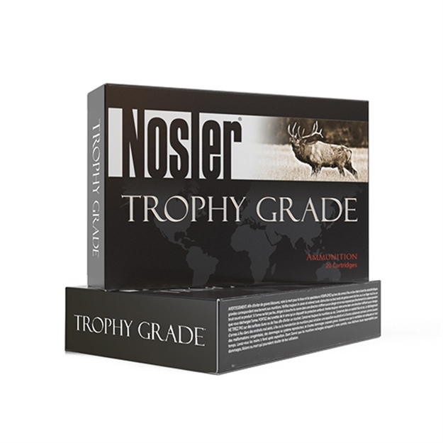 Picture of Nosler Trophy Grade Ammo, 28 Nosler 160Gr Partition (20 Ct.) 61010