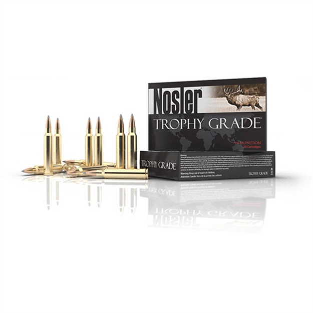 Picture of  Nosler 60102 Trophy Grade Long-Range 30-06Springfield 168Gr Nosler Spitzer Accubond Long Range 20 Per Box/10 Case