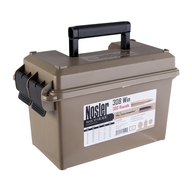Picture of Nosler Ammo 308 Win 168Gr CC (Match Grade Ammo) 300 CT Can