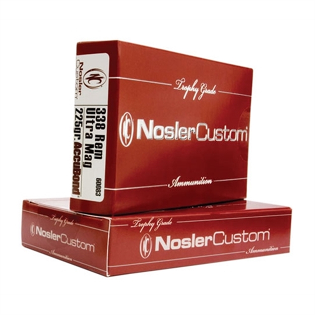 Picture of Nosler 60083 Trophy Grade  338Rum 225Gr Nosler Accubond 20 Per Box/10 Case 054041600835 -
