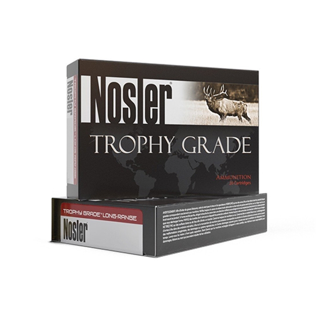 Picture of  Nosler 61232 Trophy Grade Long-Range 6.5Prc 142Gr Nosler Spitzer Accubond Long Range 20 Per Box/10 Case 054041612326