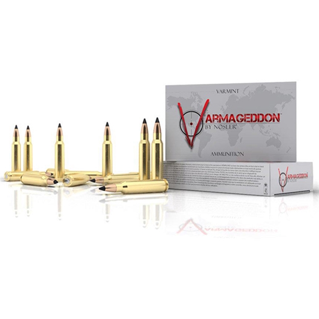 Picture of  Nosler 65175 Varmageddon  6.5Creedmoor 90Gr Flat Base Tipped 20 Per Box/10 Case
