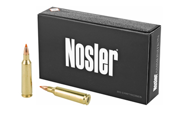 Picture of Nosler Ballistic Tip Varmit Ammo, 22-250 Rem 55Gr BT (20 Ct.) 61034