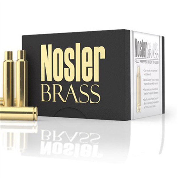 Picture of  Nosler 10221 Premium Brass Unprimed Cases 30Nosler Rifle Brass 25/Box