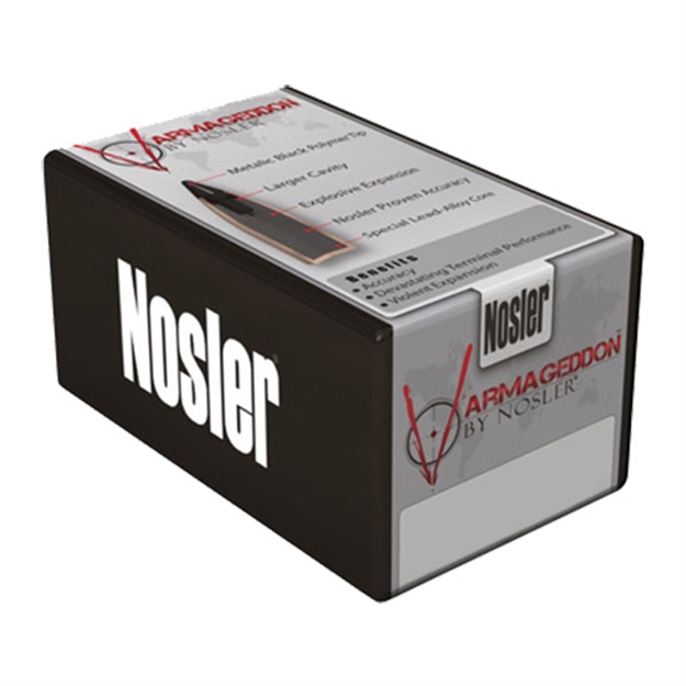 Picture of Nosler Varmageddon Rifle Bullets 22 Cal 55Gr FB Tipped 500 CT 17291