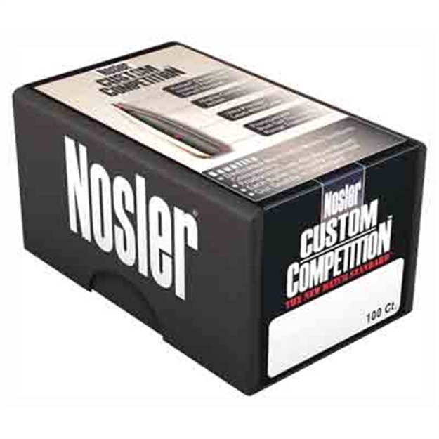 Picture of Nosler Bullets 30 Cal .308 168Gr Hp-Bt Custom Comp. 250Ct