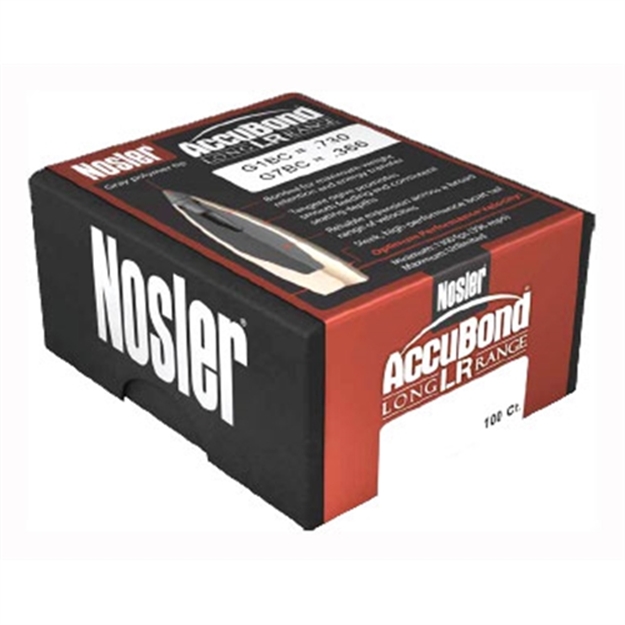 Picture of  Nosler 58943 Accubond Long Range 6.5Creedmoor 129Gr Spitzer Point 100/Box
