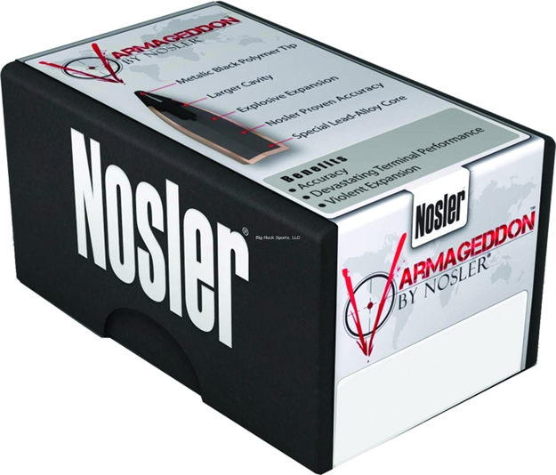 Picture of Nosler Bullets 6Mm .243 55Gr Varmageddon Fbhp 250Ct