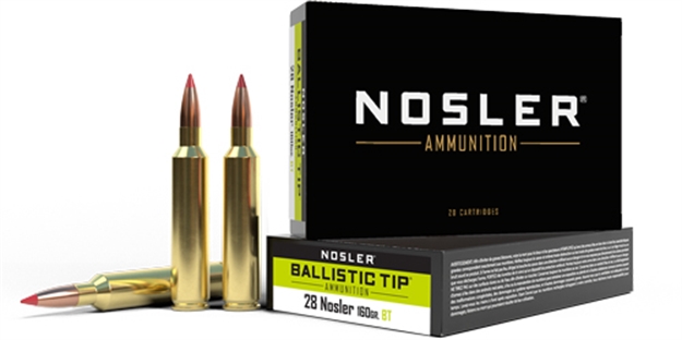 Picture of Nosler Bullets 28 Nosler 160Gr Ballistic Tip 20Rd 10Bx/Cs 43463
