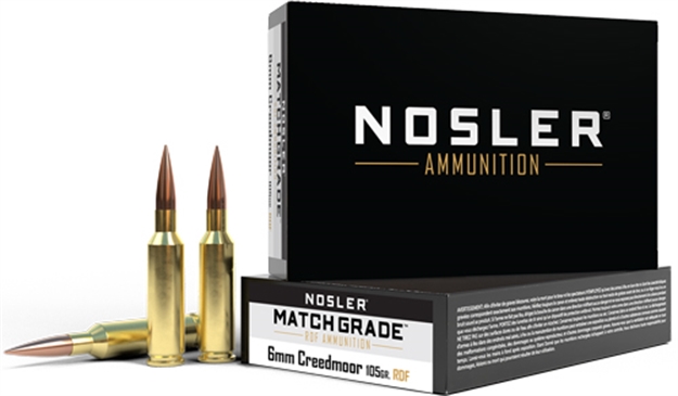 Picture of Nosler Bullets Match 6Mm CM 105Gr Reduced Drag Hpbt 20Rd 10Bx/C! 60135