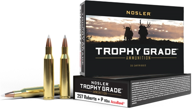 Picture of Nosler Bullets Trophy 257 Roberts 110Gr Accubond 20Rd 10Bx/Cs 60010