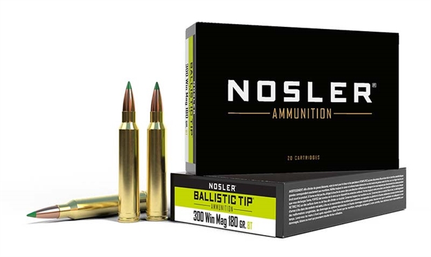Picture of  Nosler 40053 Ballistic Tip  300Winmag 180Gr Spitzer Ballistic Tip 20 Per Box/10 Case