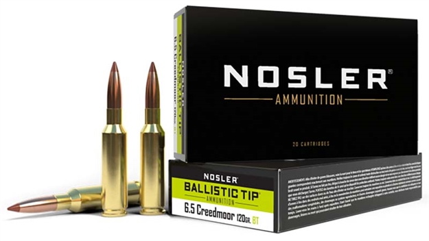 Picture of  Nosler 42050 Ballistic Tip  6.5Creedmoor 120Gr Spitzer Ballistic Tip 20 Per Box/10 Case