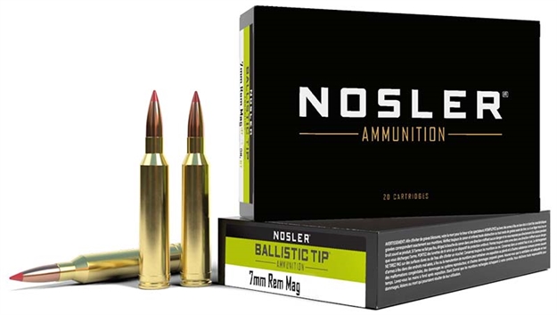 Picture of  Nosler 40045 Ballistic Tip  7Mmremmag 150Gr Spitzer Ballistic Tip 20 Per Box/10 Case