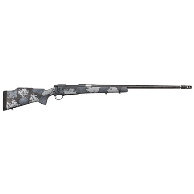 Picture of Nosler M48 Long Range Carbon Bolt-Action Rifle, 30 Nosler, 26" Bbl, Carbon Fiber Stock, Sniper Cerakote, 3+1 Rnd 45448 054041454483