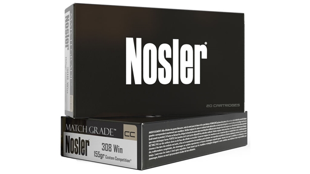 Picture of  Nosler 60052 Match Grade  308Win 155Gr Custom Competition Hollow Point Boat Tail 20 Per Box/10 Case