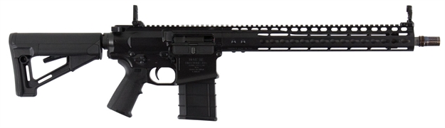 Picture of Noveske 02000291 N6 Gen Iii Semi-Automatic 308 Winchester/7.62 Nato 16" 25+1 Magpul Str Black Stk Black Cerakote/Stainless Steel