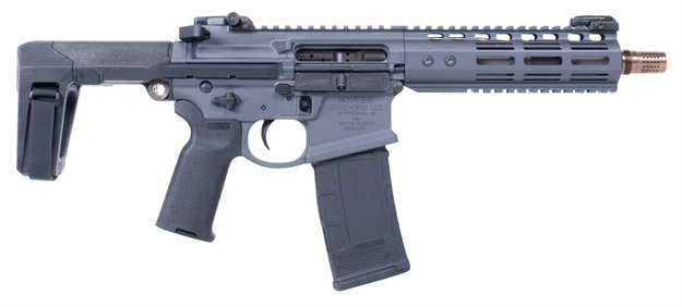 Picture of Noveske 02000659 Gen 4 Ghetto Blaster 300 Blackout 7.94" 30+1 Sniper Gray Cerakote Black Magpul K2 Grip Q Pdw Stock