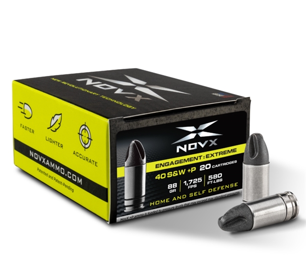 Picture of Novx Ammo 40Sw +P 88Gr Engage Extrem 20/10 40EEPSS20