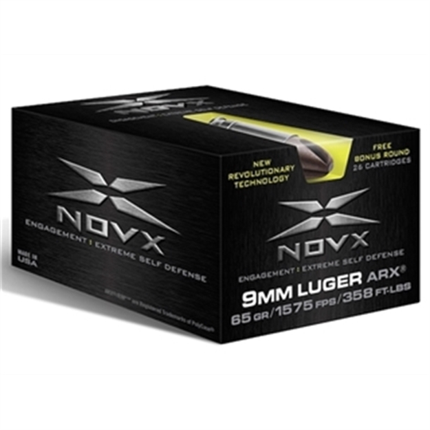 Picture of Poly Case Ammo 9Mm 65Gr. Arx Extreme Engagement 26-Pack