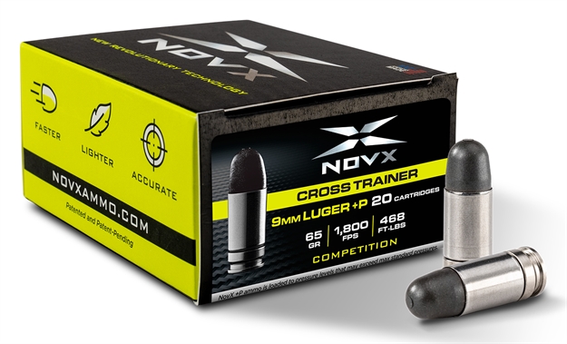 Picture of Novx Cross Trnr 9Mm+P 65Gr LF 20Bx 9CTCPSS20
