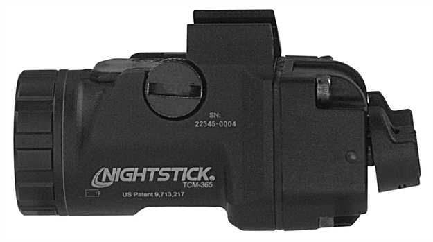 Picture of  Nightstick Tcm365 Subcompact Weapon-Mounted Light For Sig Sauer P365-Series  Black Anodized 650 Lumens White Led