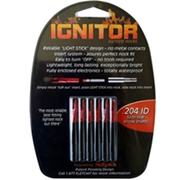 Picture of Nufletch Archery 204 Igntr L/N Slm LN Red 6P