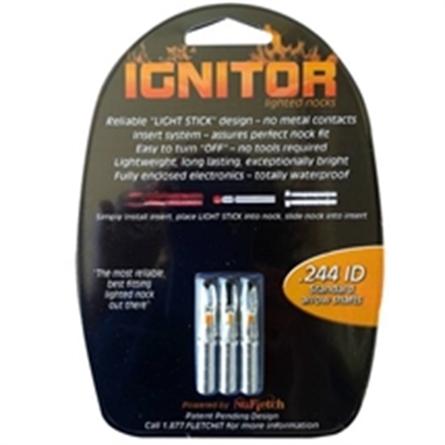 Picture of Nufletch Archery .244 Igntr L/N Std Org 3Pk