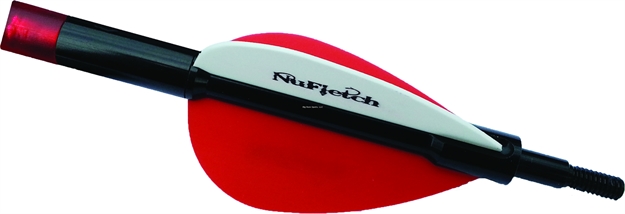 Picture of Nufletch Archery Ape Tail Cross Bolt RH Offset 6 Red Nocks