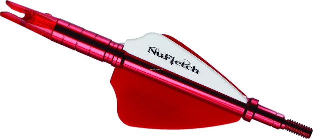 Picture of Nufletch Archery Ape Tail Std 6 Red Lighted Nocks