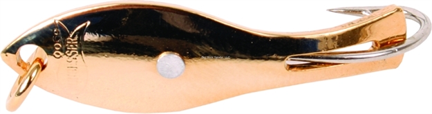Picture of Nungesser 0000 Shad Spoon, 1/24 Oz, Gold Plain, 2 PK