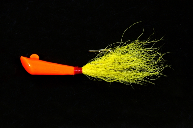 Picture of Nungesser Shad Dart, 1/12 Oz, Lime Green Yellow Tail, 2 PK