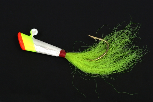 Picture of Nungesser Shad Dart, 1/2 Oz, Red/Yellow White Body Yellow Tail, 1 PK