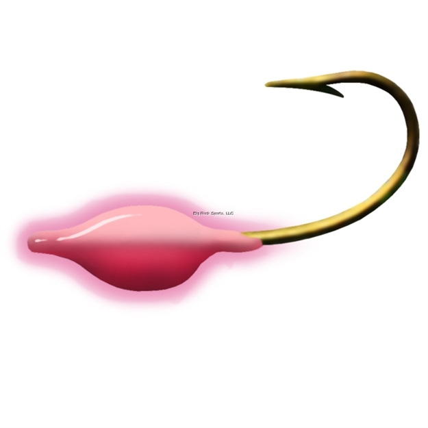 Picture of Northwest Metro Tackle Perch Eye Sz8 Glow Red 12Cd