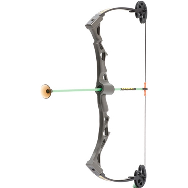 Picture of Nxt Generation Toys Generation Boys Gray Rapid Riser Compound Bow W/3 Arrows