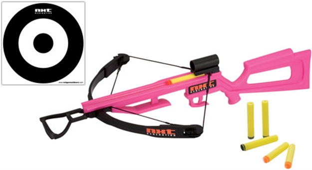 Picture of Nxt Generation Toys Generation Girls Crossbow Pink W/ 6 Prjcls & Target