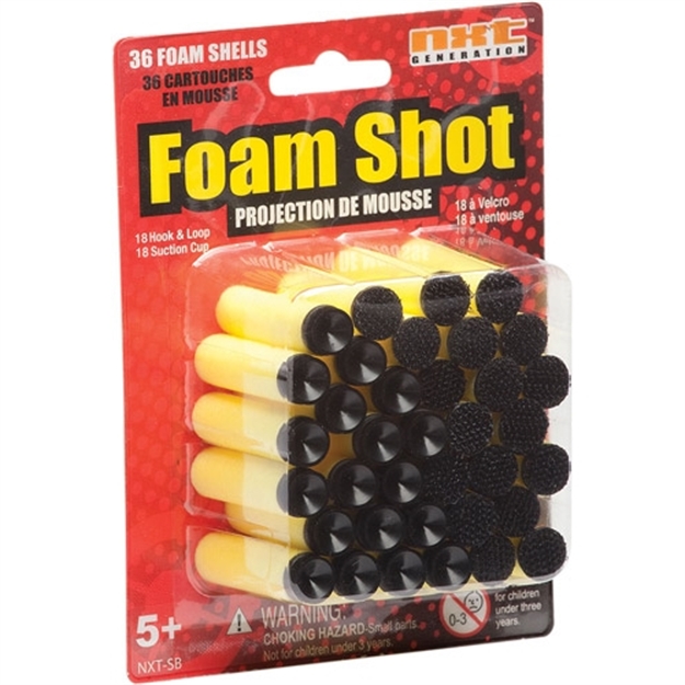 Picture of Nxt Generation Toys Generation Shell Box 36 FM Projectiles 18H&L/18 Suction