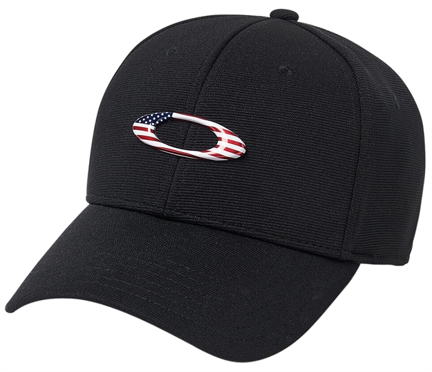 Picture of Oak Tincan Cap Blk/American Flag L/X