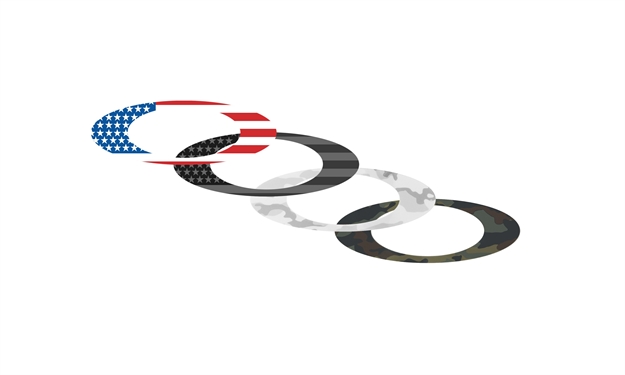 Picture of Oakley Flag Logo Sticker Pack Small
