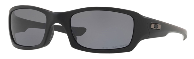 Picture of Oakley (Luxottica) Fives Squared Fives Squared  Gray High Definition Matte Black