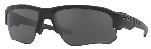 Picture of Oakley (Luxottica) Speed Jacket Speed Jacket  Gray High Definition Polarized Matte Black