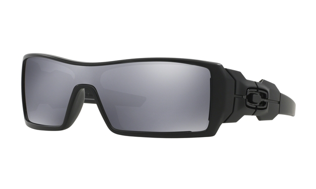 Picture of Oakley Oil Rig  Matte Black Frame Black Iridium Lens 03-464